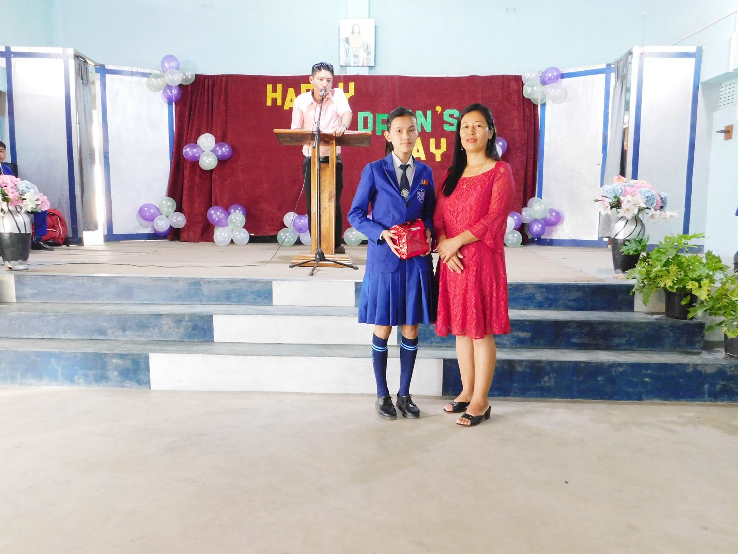 The Managing Board, faculty and staff of Christina Memorial Higher Secondary School (CMHSS) organized programme for the students to celebrate Children’s Day. Chief Patron, O. Alem, brought greetings. Speech was delivered by Temsujungla, Principal. Teachers performed dance, drama and songs to entertain the students. Annual Awards were given to the students by Arenla, Patron. (Photo Courtesy: CMHSS)