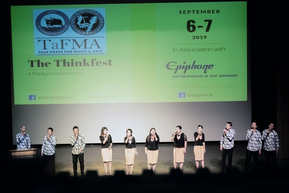 Harmonic Voices perform at the inaugural session of ThinkFest on the business of music at RCEMPA, Jotsoma.