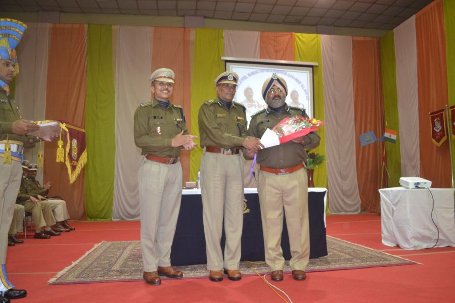 DS Gains DIGP, Range Headquarter CRPF Khatkhati  and Shudhakar Upadhyay IGP, CRPF Operational Sector Jorhat at the inaguration of the course.