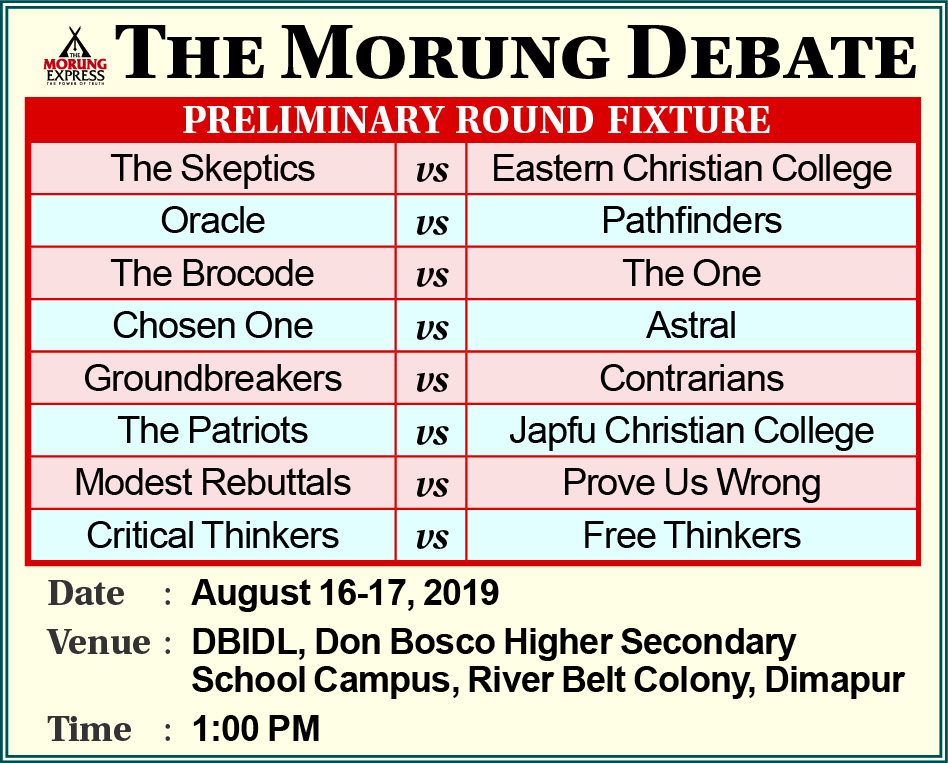Morung Debate 